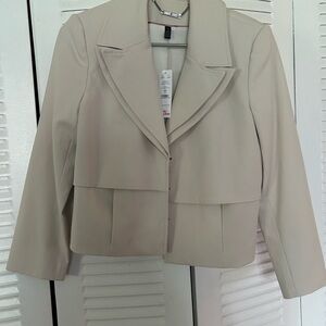 Elegant Cream Women's Jacket